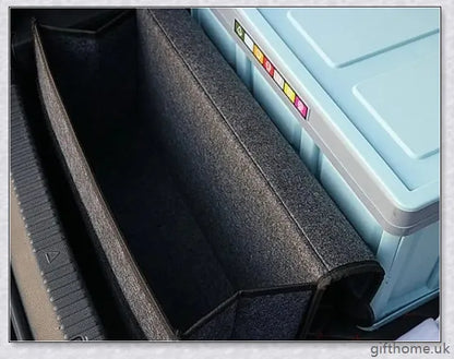 Premium felt car storage organiser with foldable, compact design for tidy car interiors