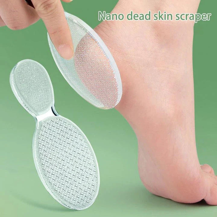 Premium Nano Glass Dual-Sided Foot Callus Remover for Removing Tough Calluses and Achieving Smooth, Soft Feet