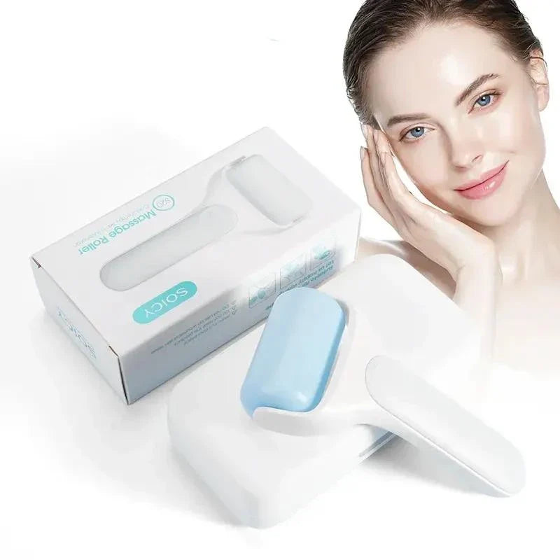 Beauty Revitalising Ice Roller - Cooling Therapy and Facial Massage Tool for Skin Rejuvenation