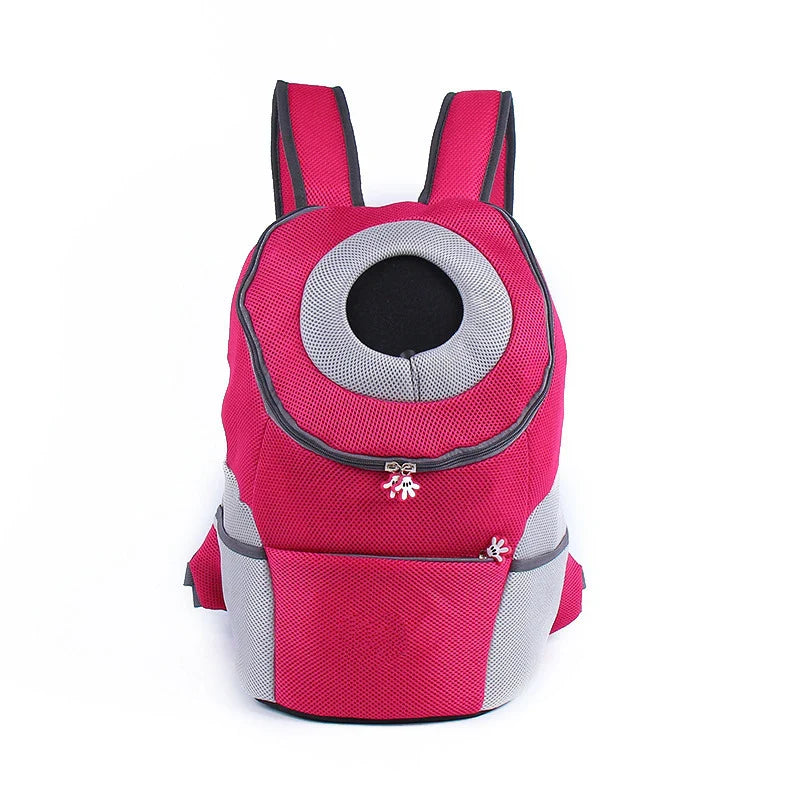 Premium Breathable Pet Backpack with Adjustable Straps and Multiple Storage Compartments for Outdoor Adventures