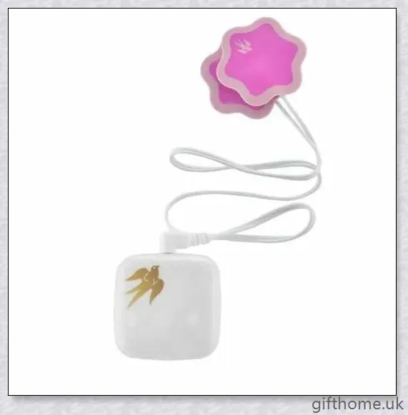 A compact, rechargeable women's period pain relief massager featuring silicone and ABS materials for effective, drug-free menstrual cramp treatment.