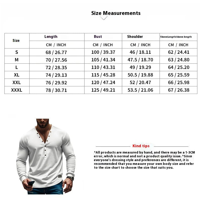 Premium men's slim-fit buttoned v-neck knit top in various colours, showcasing a tailored, sophisticated design