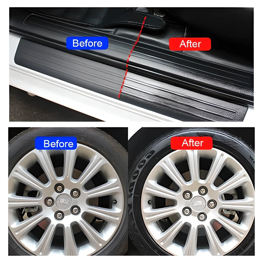 Premium Car Interior Refurbishing & Cleaning Kit (2 Pack) - Restore faded plastic surfaces and maintain a showroom-fresh look for your car's interior