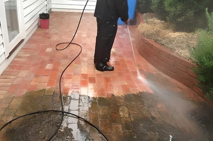 Powerful High-Pressure Water Gun that transforms your ordinary garden hose into a professional cleaning tool