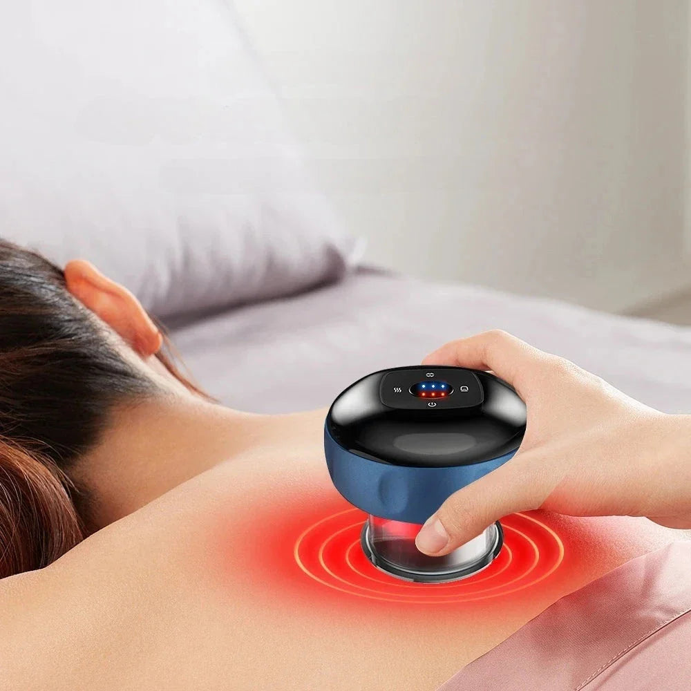 A wireless charging mouse pad made of premium quality leather with a built-in LED indicator light