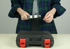 Premium Hinge Repair Kit - High-Quality Stainless Steel Plate for Quick and Easy Furniture Hinge Repair