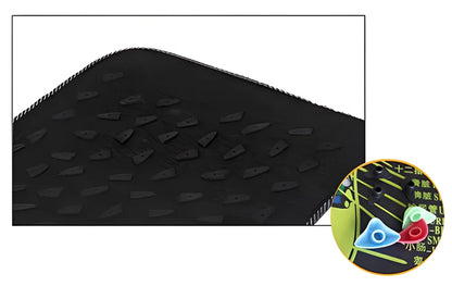 Deluxe Japanese Zen Reflexology and Foot Massage Mat with customisable stone patterns for improved circulation and foot health