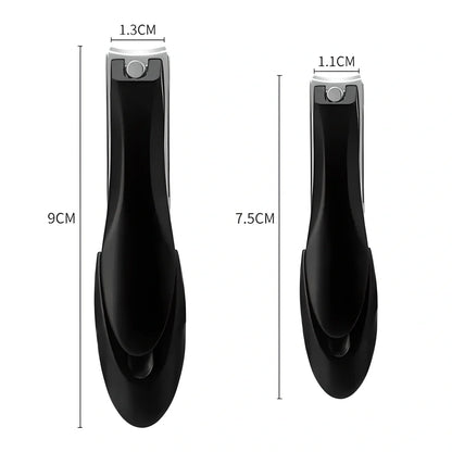 Mantis™ Precision Anti-Splash Nail Clippers in Stainless Steel - Engineered for a clean, contained nail trimming experience