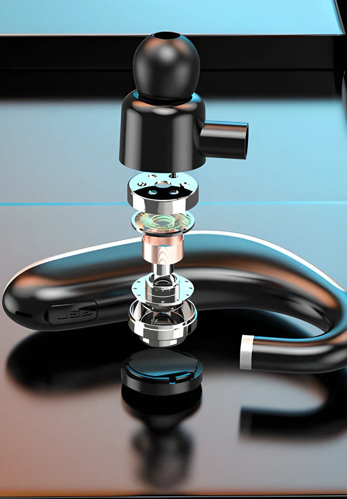 K20 Wireless Bluetooth 5.0 HiFi Earphones with Surround Sound and Noise Cancellation
