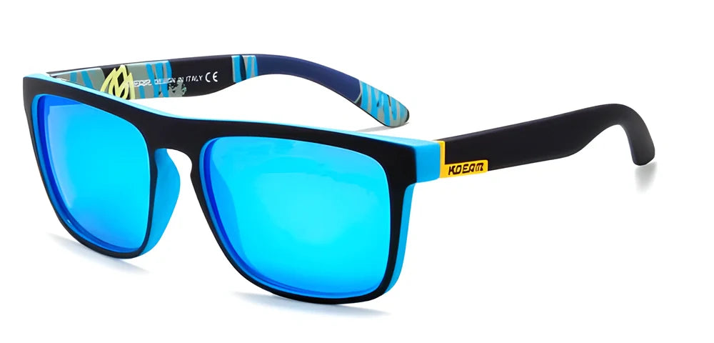 KDEAM™ Rainbow Collection Polarised Unisex Sunglasses in various vibrant colours