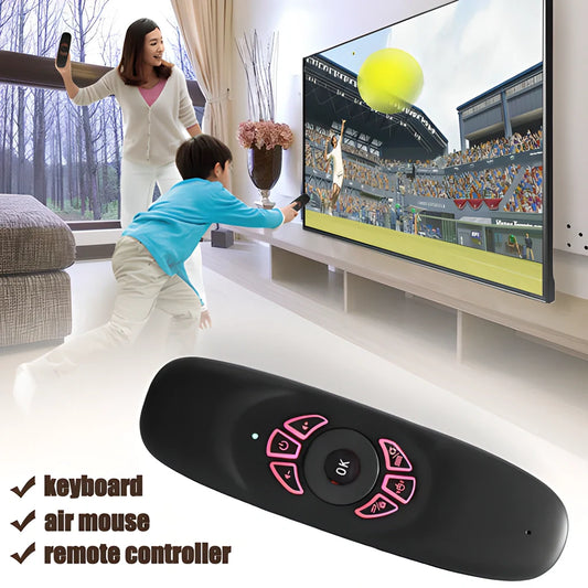 Keymote™ C120 BT Smart Air-Mouse - a wireless keyboard, mouse, and remote control in one versatile device