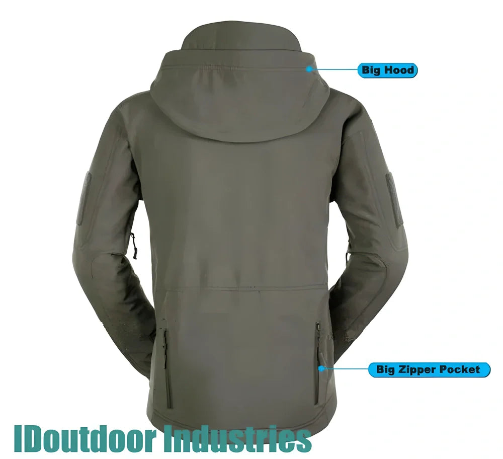 Premium Sharkskin soft shell waterproof jacket in various colours, designed for outdoor adventures in the UK