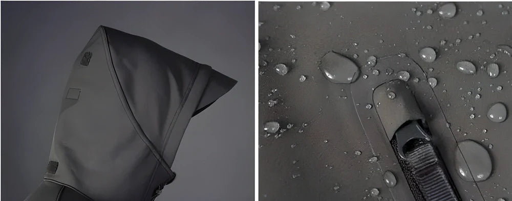 Premium Sharkskin soft shell waterproof jacket in various colours, designed for outdoor adventures in the UK