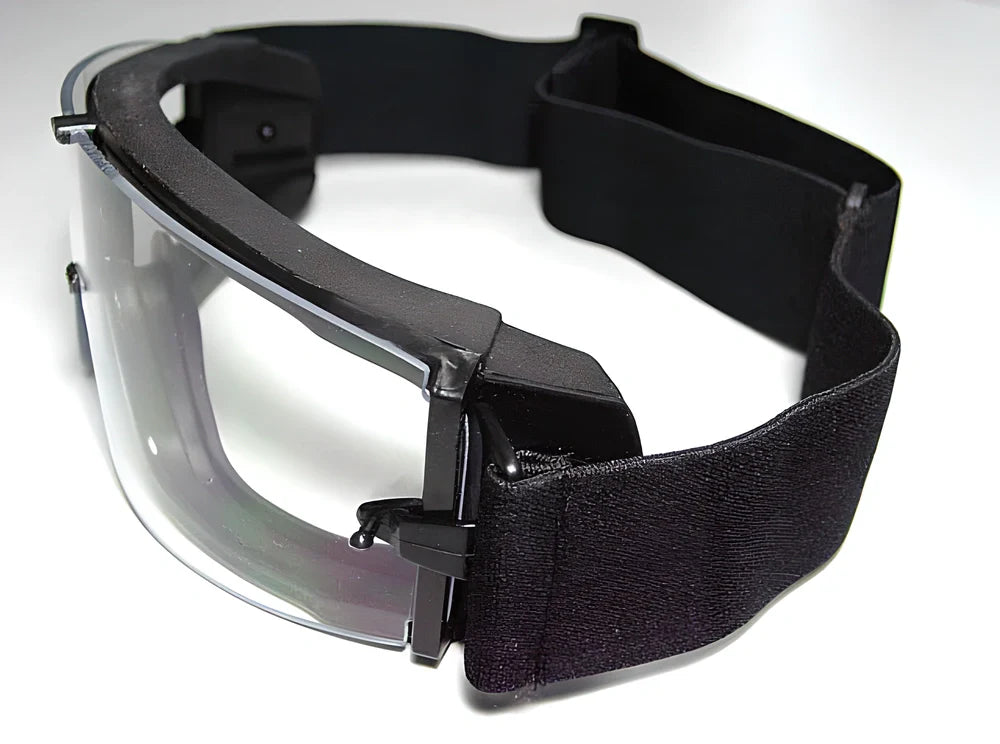Premium tactical goggles with polycarbonate lenses, UV protection, and a comfortable foam-lined design for outdoor activities and sports