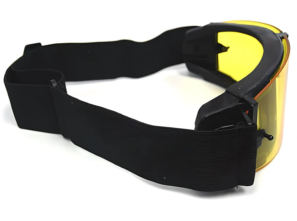 Premium tactical goggles with polycarbonate lenses, UV protection, and a comfortable foam-lined design for outdoor activities and sports