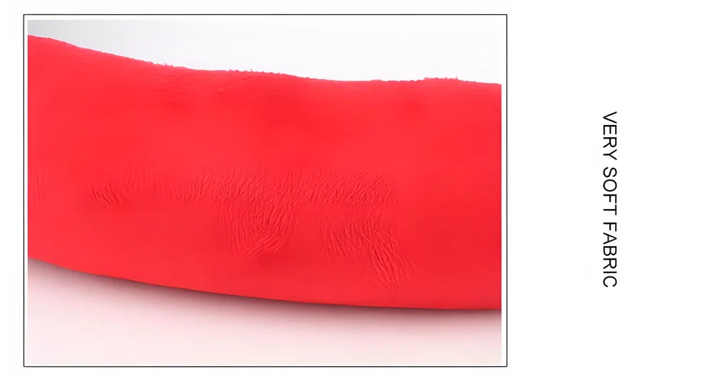 Gripper™ Premium 3D Steering Wheel Cover in black and red colour, featuring a stylish design that mimics a sports car steering wheel
