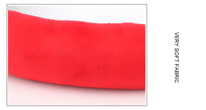 Gripper™ Premium 3D Steering Wheel Cover in black and red colour, featuring a stylish design that mimics a sports car steering wheel