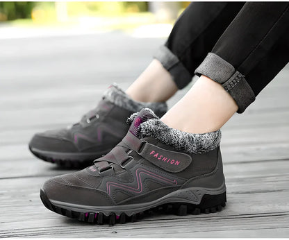 Premium winter boots for men with plush lining, non-slip sole, and waterproof design to keep feet warm and comfortable in the UK