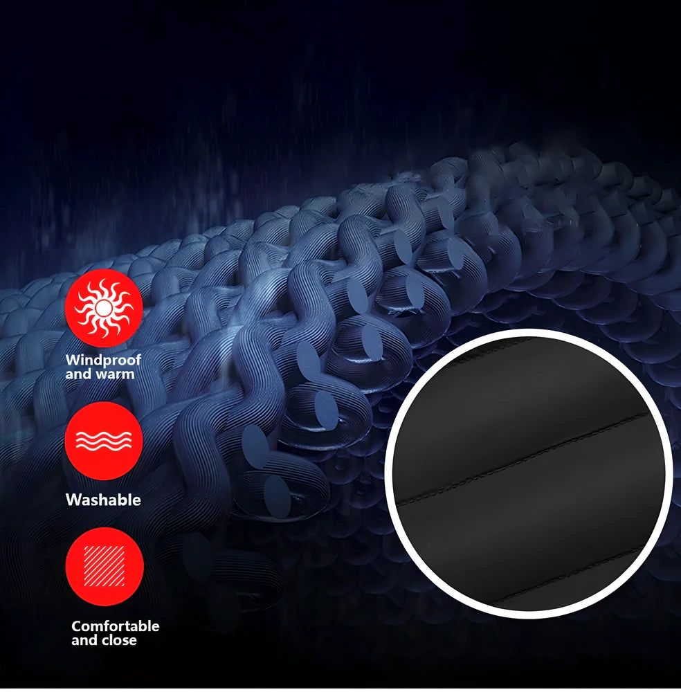 WarmWinter™ Premium USB Heated Jacket with 4 heating zones and 3 adjustable heat settings for cosy winter comfort