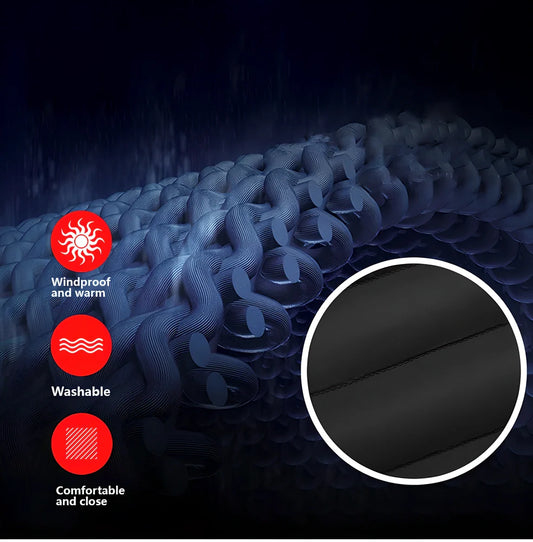 WarmWinter™ Premium USB Heated Jacket with 4 heating zones and 3 adjustable heat settings for cosy winter comfort